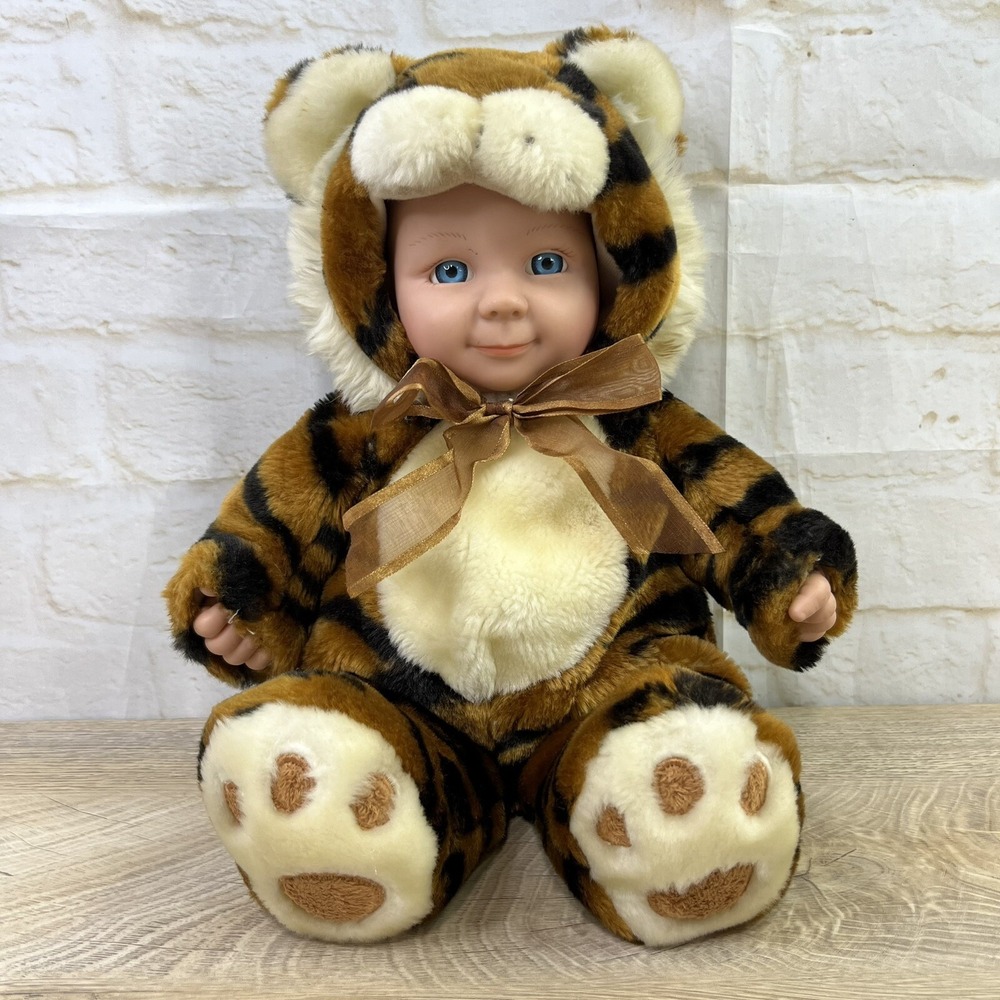 Plush Baby Doll Tiger Costume Stuffed Animal HUGFUN Passport Plush Toys